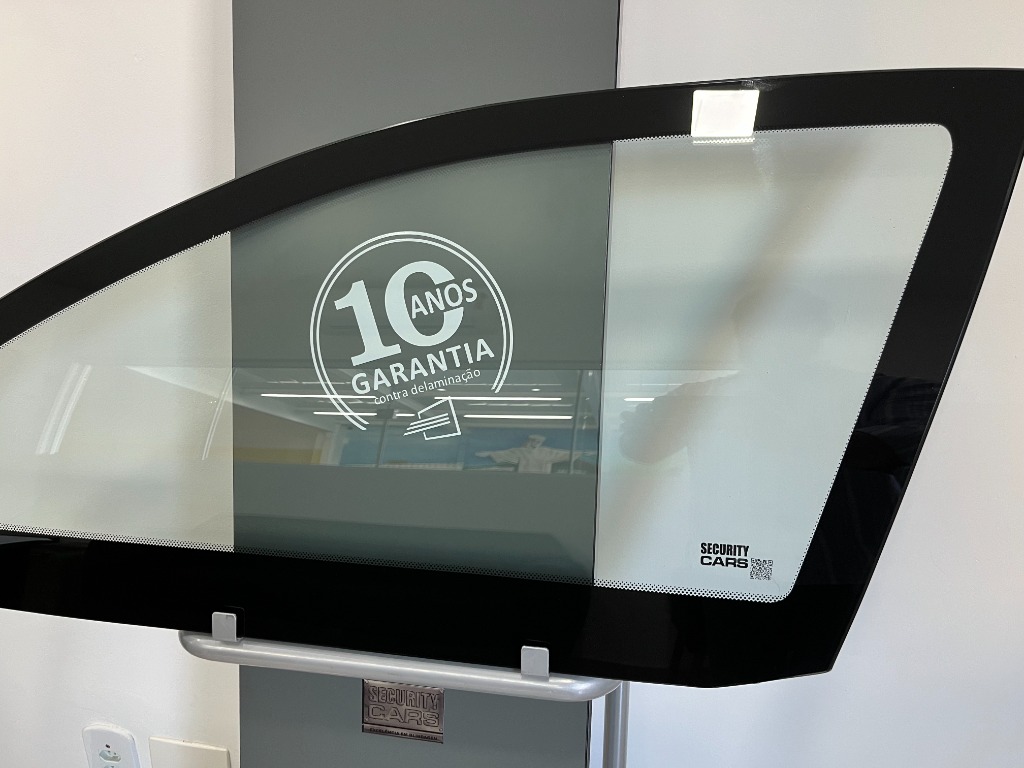 Vidro blindado Security Cars com garantia de até 10 anos contra delaminação
